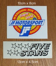 2 X Vecchio Adesivo Sticker JF