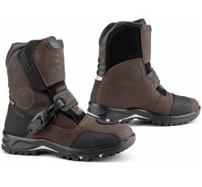 STIVALI BASSI BOOTS MOTO FALCO MARSHALL ADVENTURE IMPERMEABILI BROWN TG 44