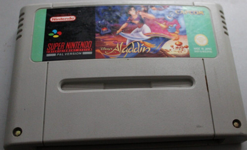 Aladdin super nintendo - aladdin, (1991)