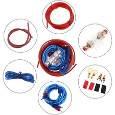Cavi per Amplificatore e Subwoofer: Set Completo di Installazione Audio per Auto