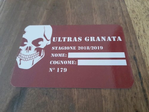 Tessera ultras granata torino - ultras,
