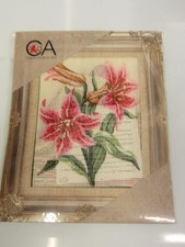 KIT/QUADRO MEZZO PUNTO 20X25 "LILIUM"