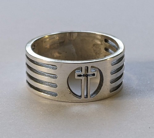 Anello uomo vintage - , argento