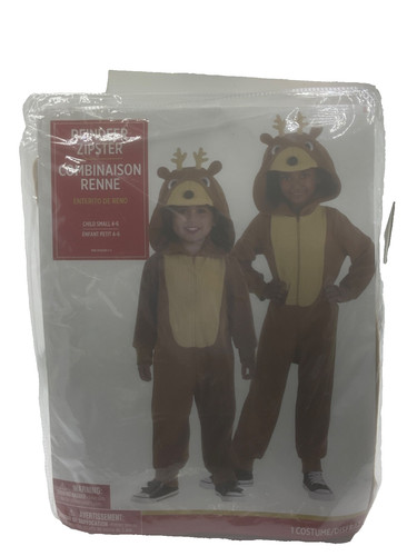 Renna tuta zipster natale - renna,
