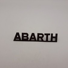 Stemma fregio scritta targhetta Abarth Fiat 500 Fiat 600 Fiat 750 Fiat 124 A112.