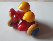 VINTAGE 90s Red Sidecar Bean