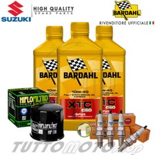 Tagliando SUZUKI DL V-Strom 650 ABS XT 2018 2019 Olio Bardahl XTC Filtro Candele