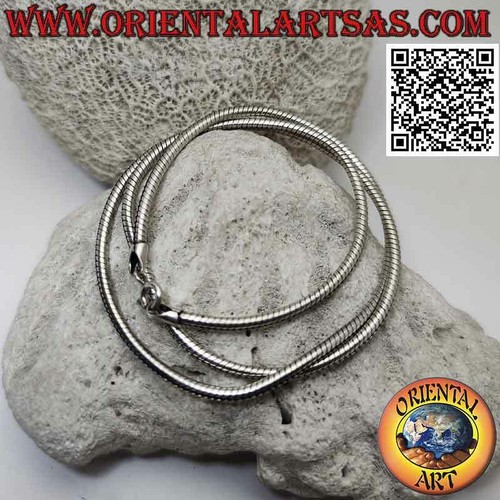 Collana catenina argento - collana, in