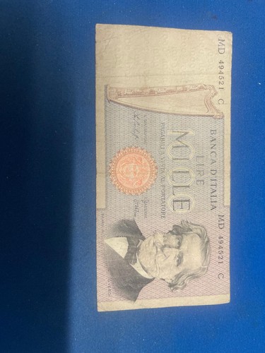 Banconota mille lire - lire, 1000