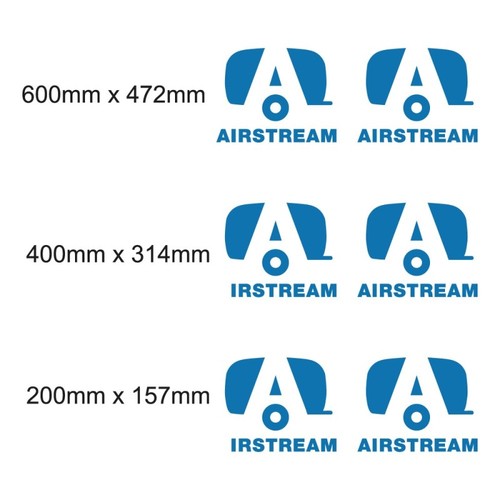 Set adesivi airstream - set,