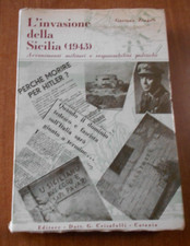 Gaetano Zingali L'INVASIONE DELLA SICILIA 1943 1^ ediz. Crisafulli Editore 1962