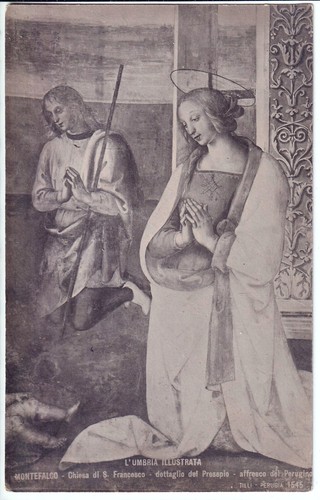 Montefalco chiesa francesco - montefalco, s.