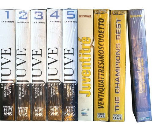Lotto vhs juventus anni - lotto,