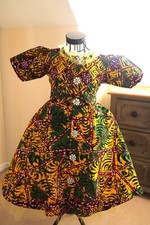 Abito africano Ankara per