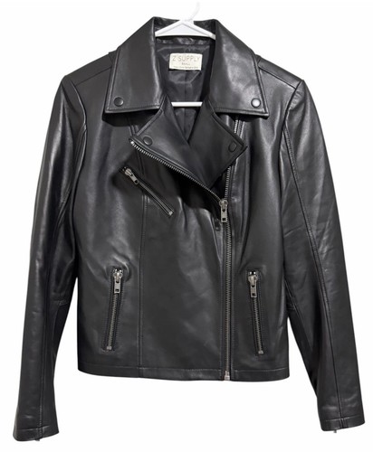 Supply giacca moto ecopelle - giacca,