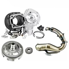 KIT CILINDRO GRUPPO 102 CC DM 55 POLINI CAMPANA MARMITTA VESPA 50 SPECIAL R L N