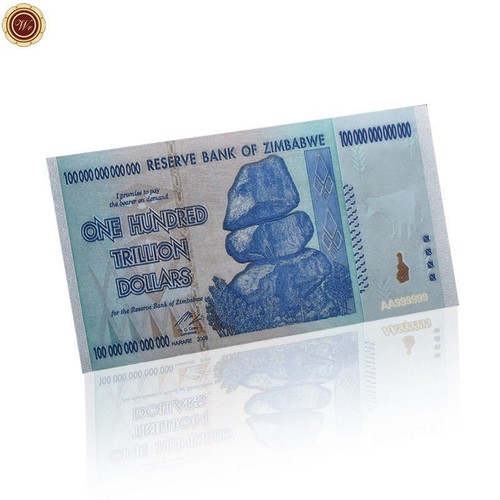Banconota zimbabwe 100 - banconota,