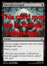 MTG 4x MIRRODIN AVENGED EXC -