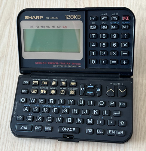 Vintage electronic organizer - vintage,