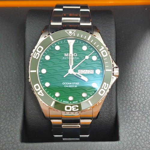 Mido ocean star 200c verde - mido,
