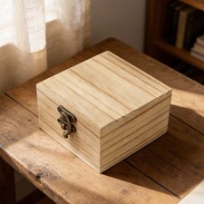 Scatola Portaoggetti in Legno