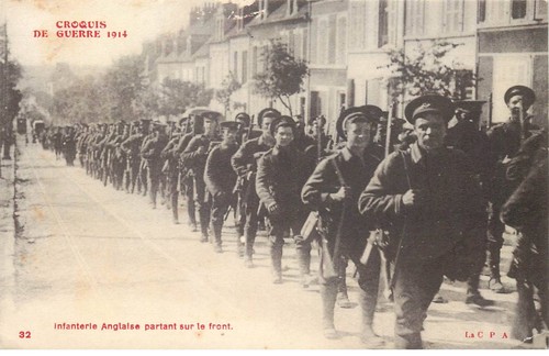 Croquis guerre 1914 - de,