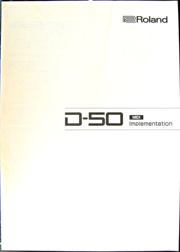 Roland synthesizer - d-50,