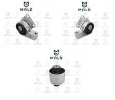 KIT TRE SUPPORTI DIFFERENZIALE POSTERIORE (KS14635) FIAT PANDA 169 PANDA 312 4X4