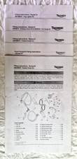 TRIUMPH ROCKET III CLASSIC & ROADSTER, 5 FASCICOLI ISTRUZIONI MONTAGGIO ACCESSOR