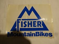 Adesivo Nos Fisher ciclismo mountain bike vintage