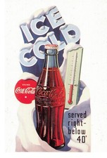 PC60 Cartolina Coca Cola originale 1991