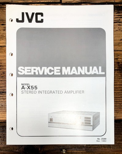Jvc x55 amplificatore - jvc, a-x55