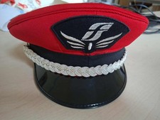 Cappello Ferrovie dello Stato Ditta Ettore Negro Lana Vergine 100% come nuovo