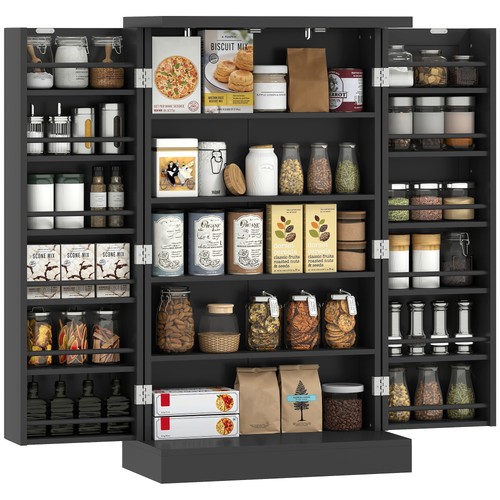 Homcom armadio cucina - homcom, con