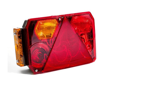 Fanale radex 6400 con luce - radex, sx