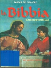 LA BIBBIA INTERCONFESSIONALE AA.VV. LDC-ABU-SEI 1985  BROSSURA