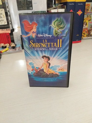 Vhs walt disney sirenetta - walt,