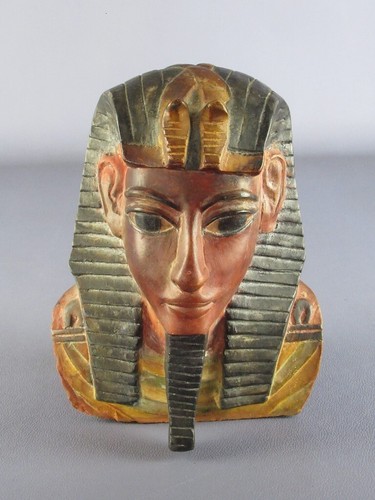 Scultura testa faraone - testa,