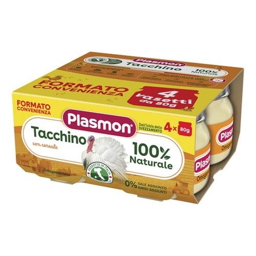 Plasmon omogeneizzato tacchino - plasmon,
