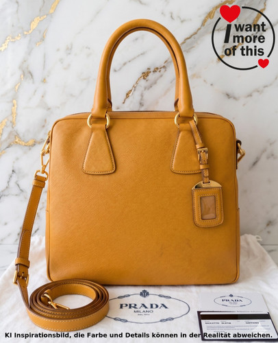 Prada borsa bag ocra - bag, ·