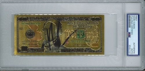 Mark cuban firmato replica - mark, $10
