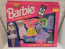 Barbie 6 set regalo moda roba