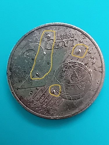 Errore conio 2 cent - conio,