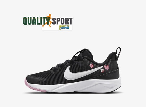 Nike star runner nero rosa - 4,