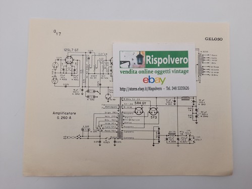 Schema elettrico geloso - schema,