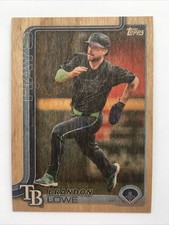 2025 Topps Brandon Lowe Wood