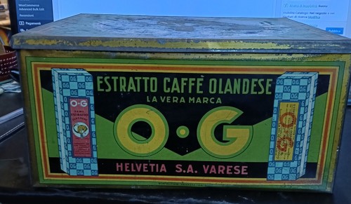 Scatola vintage latta - di,