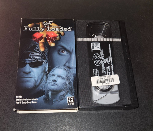 Wwf fully loaded 2000 vhs - fully,