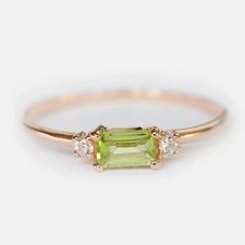 Bellissimo anello peridoto