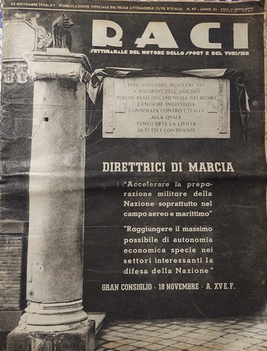 Raci settimanale del - raci, motore